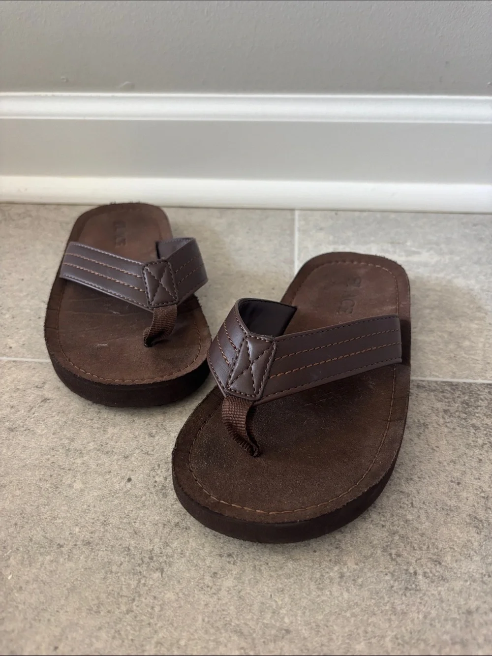 The Children's Place Brown Boys' Flip Flops Sandals